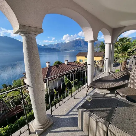 بيت للعطل Wohlfuehl-oase Mit Traumblick Fuer Alle Generationen Inkl Aufzug Gambarogno