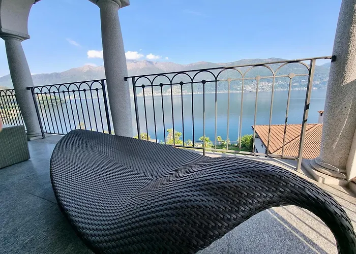 Wohlfuehl-oase Mit Traumblick Fuer Alle Generationen Inkl Aufzug * Gambarogno